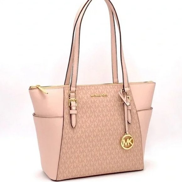 MICHAEL KORS Charlotte Large Top Zip Tote Ballet - Picture 4 of 16